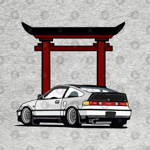 Honda CRX by artoriaa